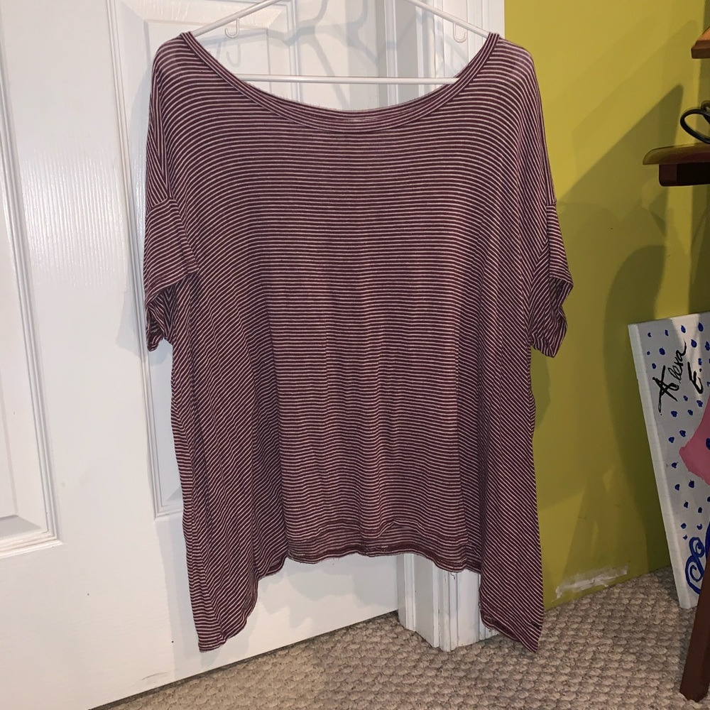 Off the shoulder shirt